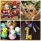 736pcs Sew in Eyes and Noses Doll Eyeballs 3mm to 12mm Plastic Black Craft Eyes for Amigurumis Sewing Crafts Crochet Stuffed Animals Doll Making